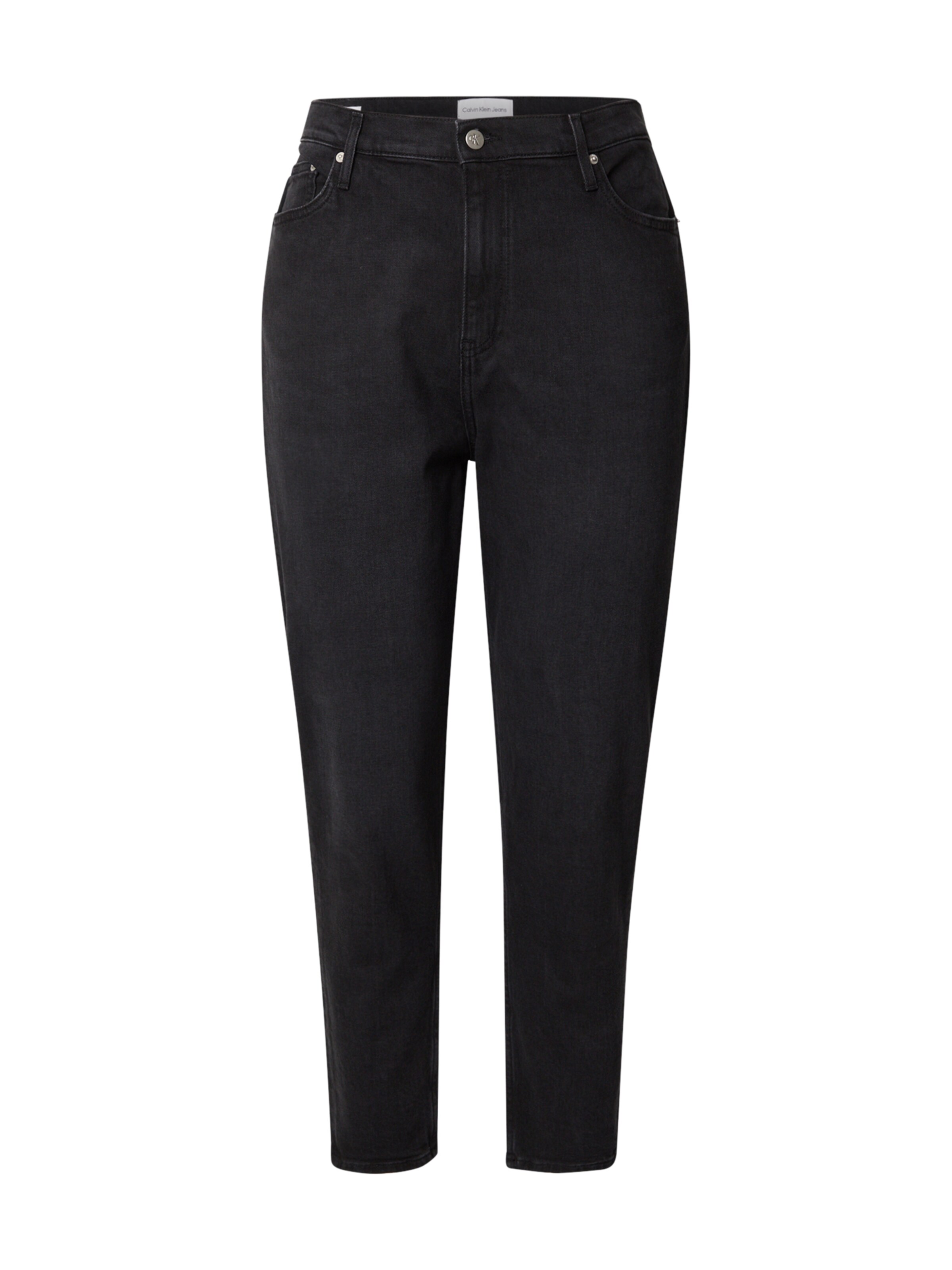 Calvin Klein Jeans Конический (Tapered) Джинсы в Черный: спереди