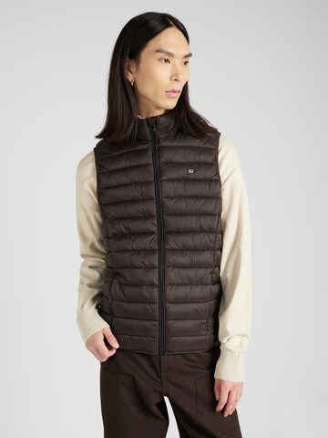 BLEND Bodywarmer 'Romsey' in Bruin: voorkant