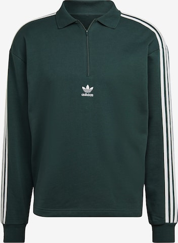 ADIDAS ORIGINALS Sweatshirt 'Adicolor 3-Stripes ' in Groen: voorkant