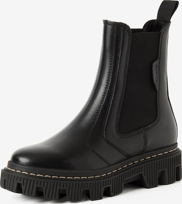 Tamaris Chelsea Boots in Schwarz: Vorderseite