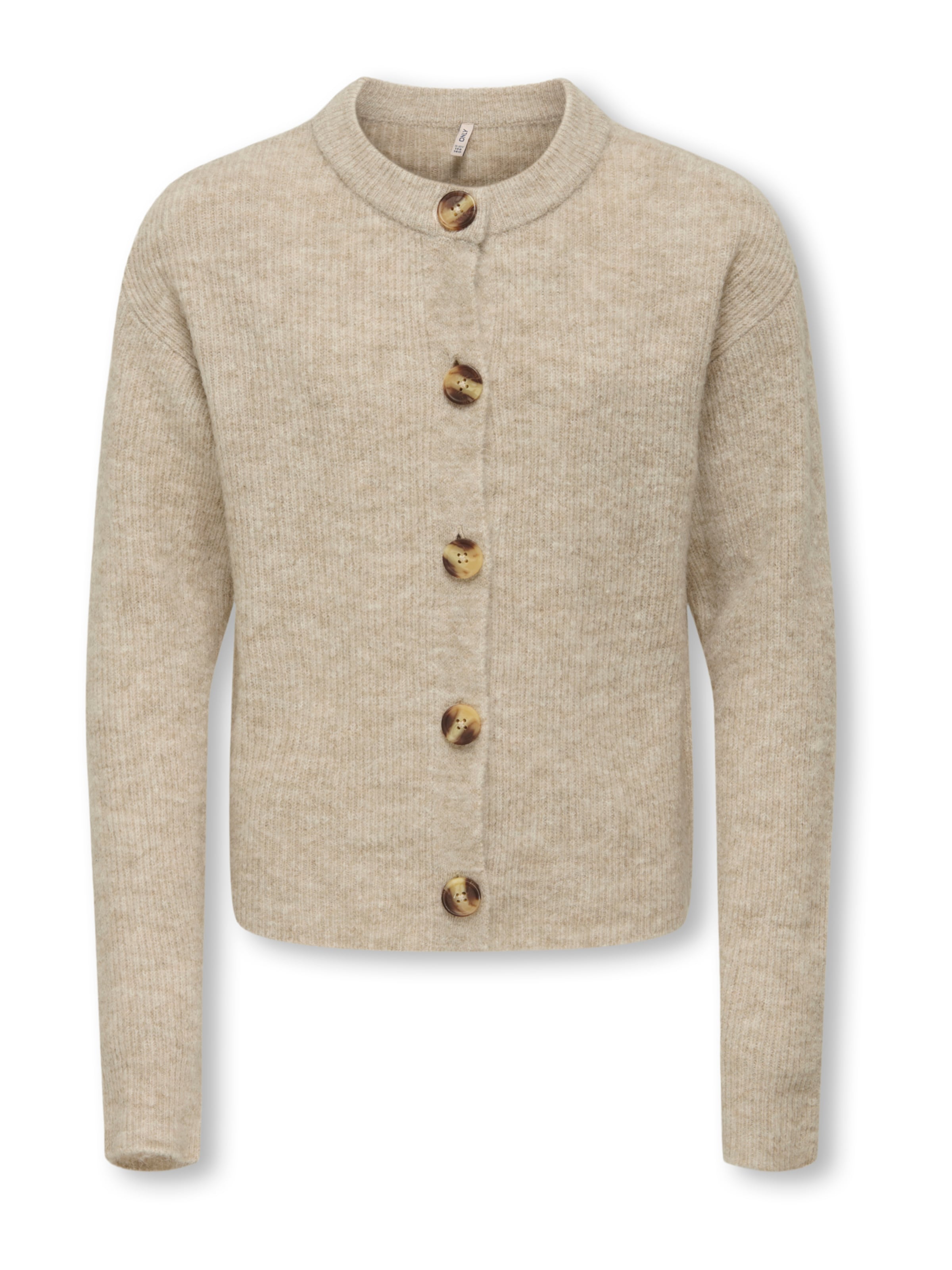 ONLY GIRLS Neuletakki &#x27;KOGCAMILLA&#x27; värissä harmaa: etupuoli