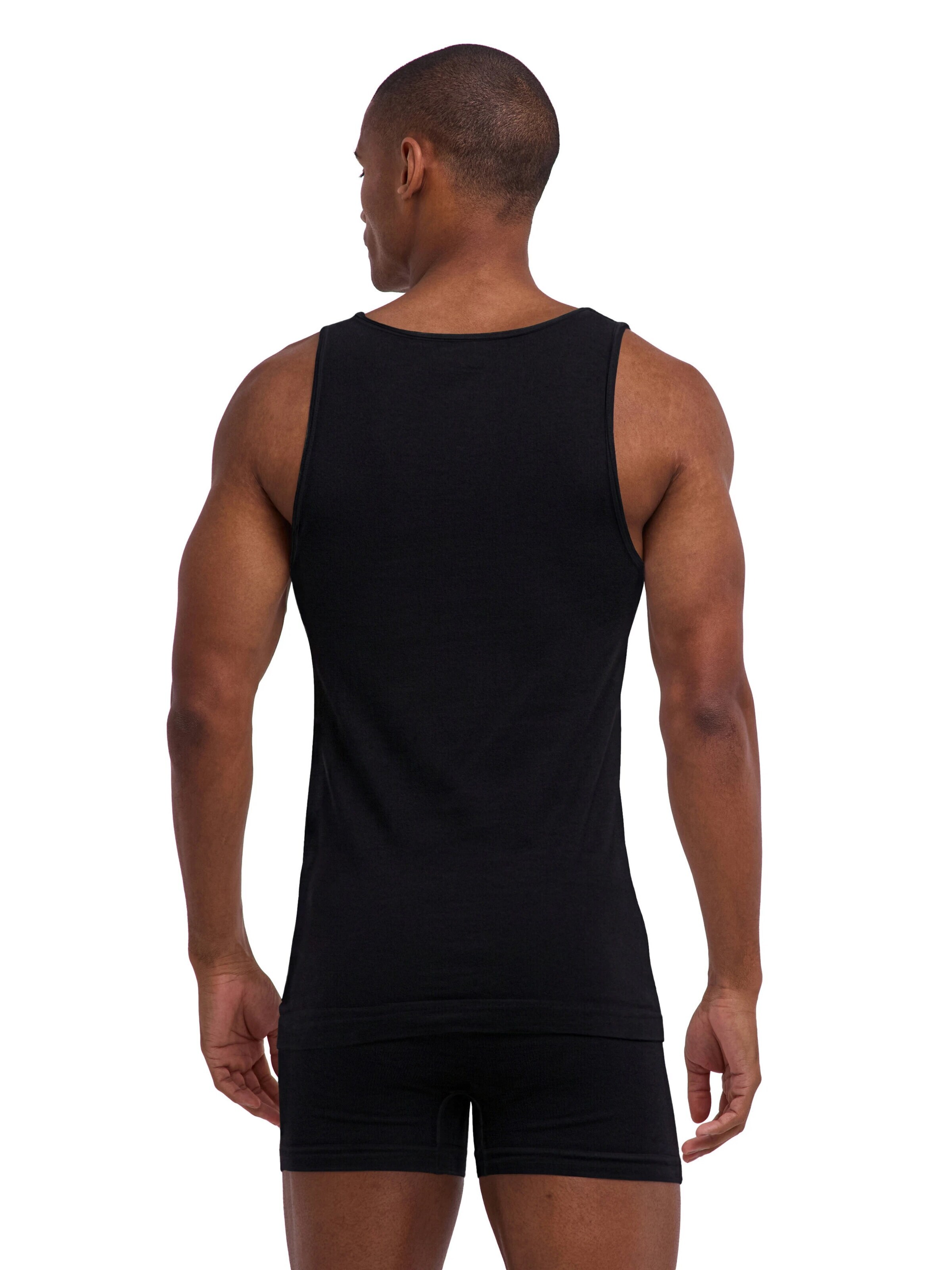 FALKE Undershirt 'Seamless' in Black