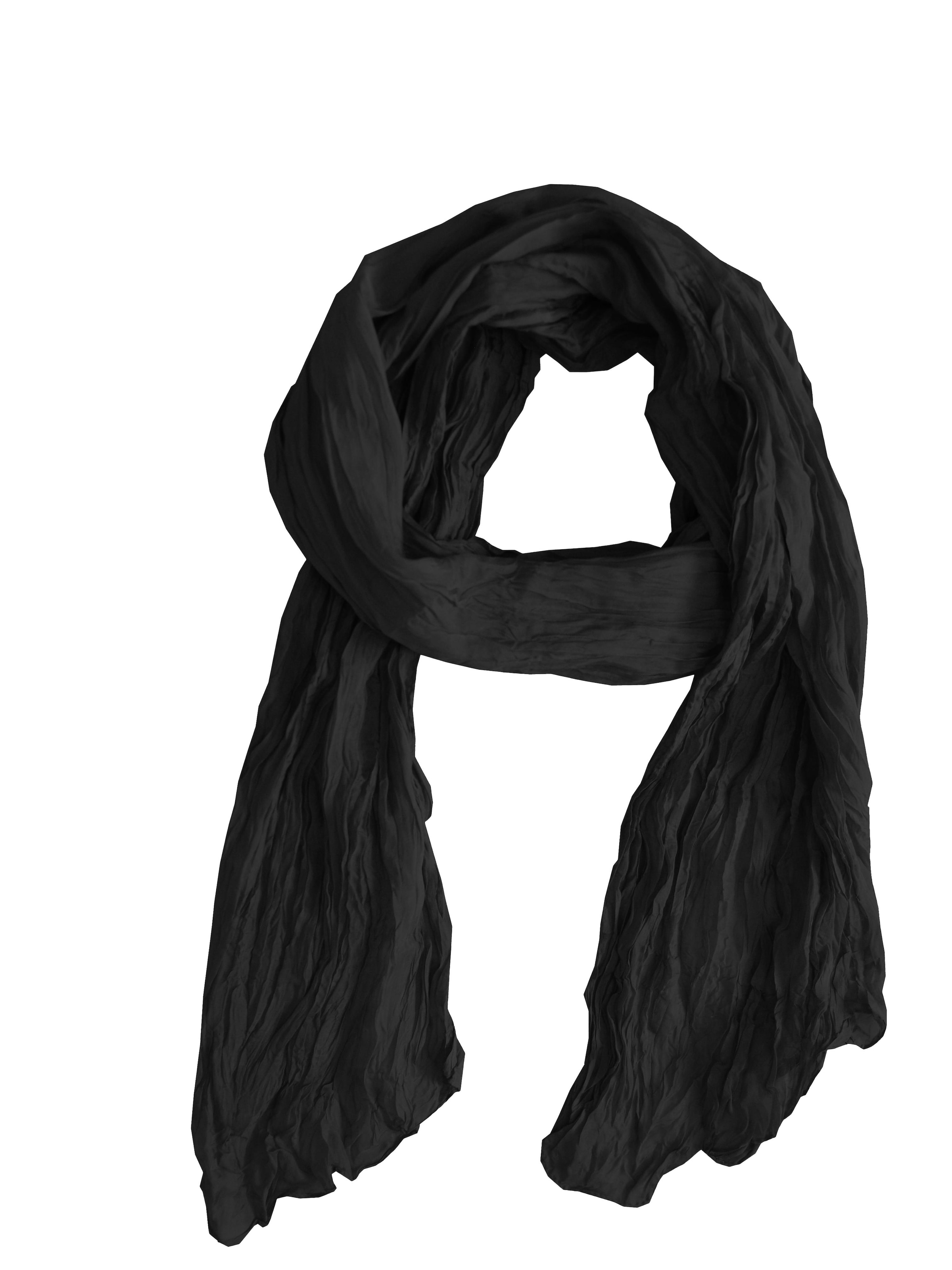 Écharpe 'Wrinkle' Posh Gear en noir