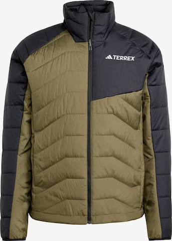 ADIDAS TERREX Outdoor jacket in Green: front
