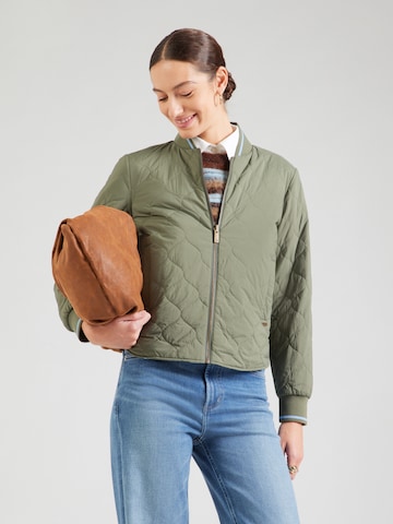Veste mi-saison SCOTCH & SODA en vert : devant