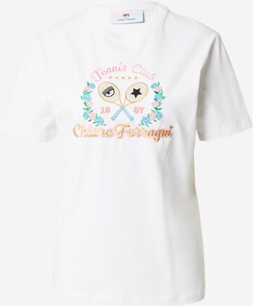 Chiara Ferragni Shirts i hvid: forside