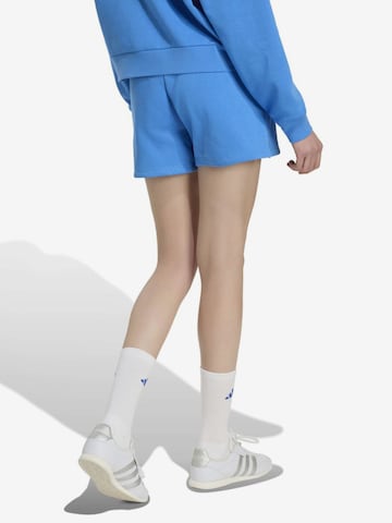 ADIDAS SPORTSWEAR Regular Urheiluhousut ' Essentials' värissä sininen