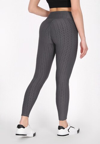 Skinny Pantalon de sport faina Athlsr en gris