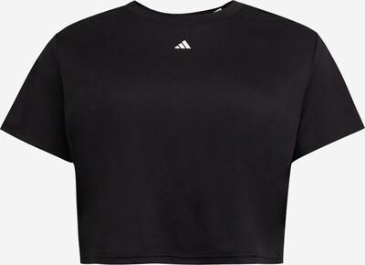 ADIDAS PERFORMANCE Camisa funcionais 'Studio ' em preto / branco, Vista do produto