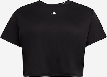 ADIDAS PERFORMANCE Funksjonsskjorte i svart: forside