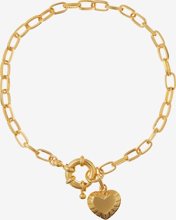 Bracelet Orelia en or : devant