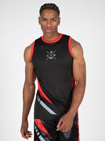 Maglia funzionale 'Hornell' di Gorilla Wear in nero: frontale