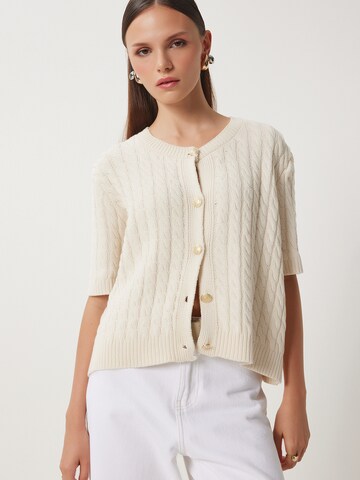 Cardigan Happiness İstanbul en beige