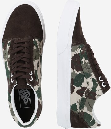 Sneaker bassa 'OLD SKOOL' di VANS in marrone