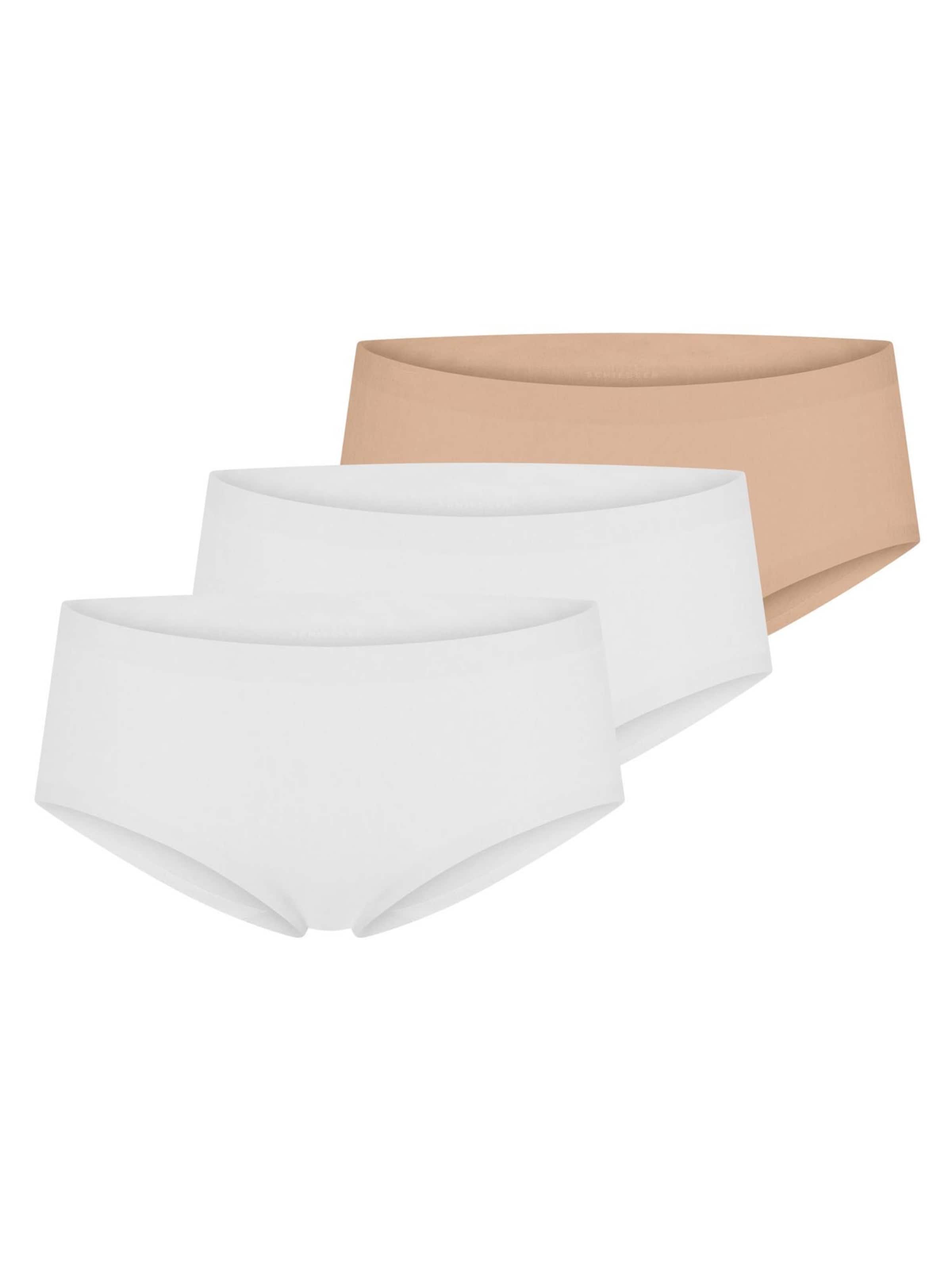 SCHIESSER Boyshorts 'Invisible Cotton' in Brown: front