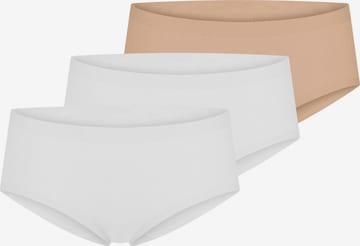 SCHIESSER Boyshorts 'Invisible Cotton' in Brown: front