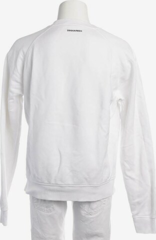 DSQUARED2 Sweatshirt / Sweatjacke L in Weiß