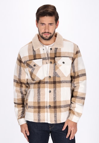 DreiMaster Vintage Between-season jacket in Beige: front