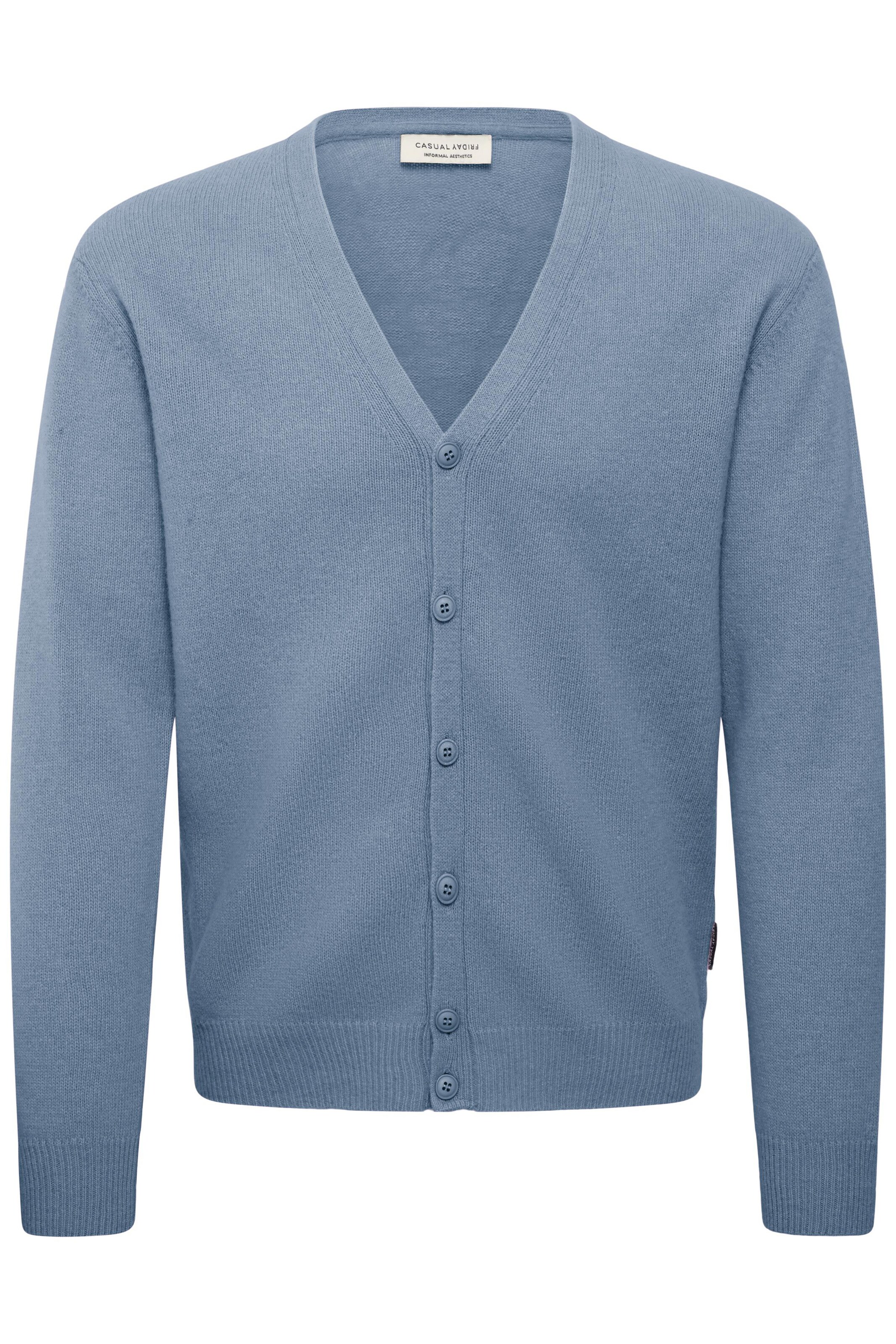 Casual Friday Cardigan 'CFKarl' i blå: forside