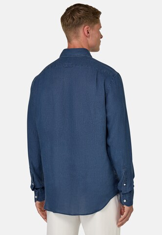 Boggi Milano Regular fit Button Up Shirt in Blue