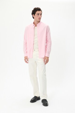 Matinique Regular fit Overhemd 'Trostol' in Roze