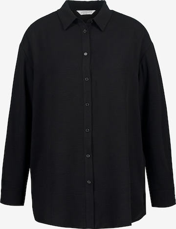 Studio Untold Blouse in Zwart: voorkant