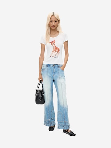 Wide leg Jeans 'DENIM_INVERT 26WWDD17' di Desigual in blu