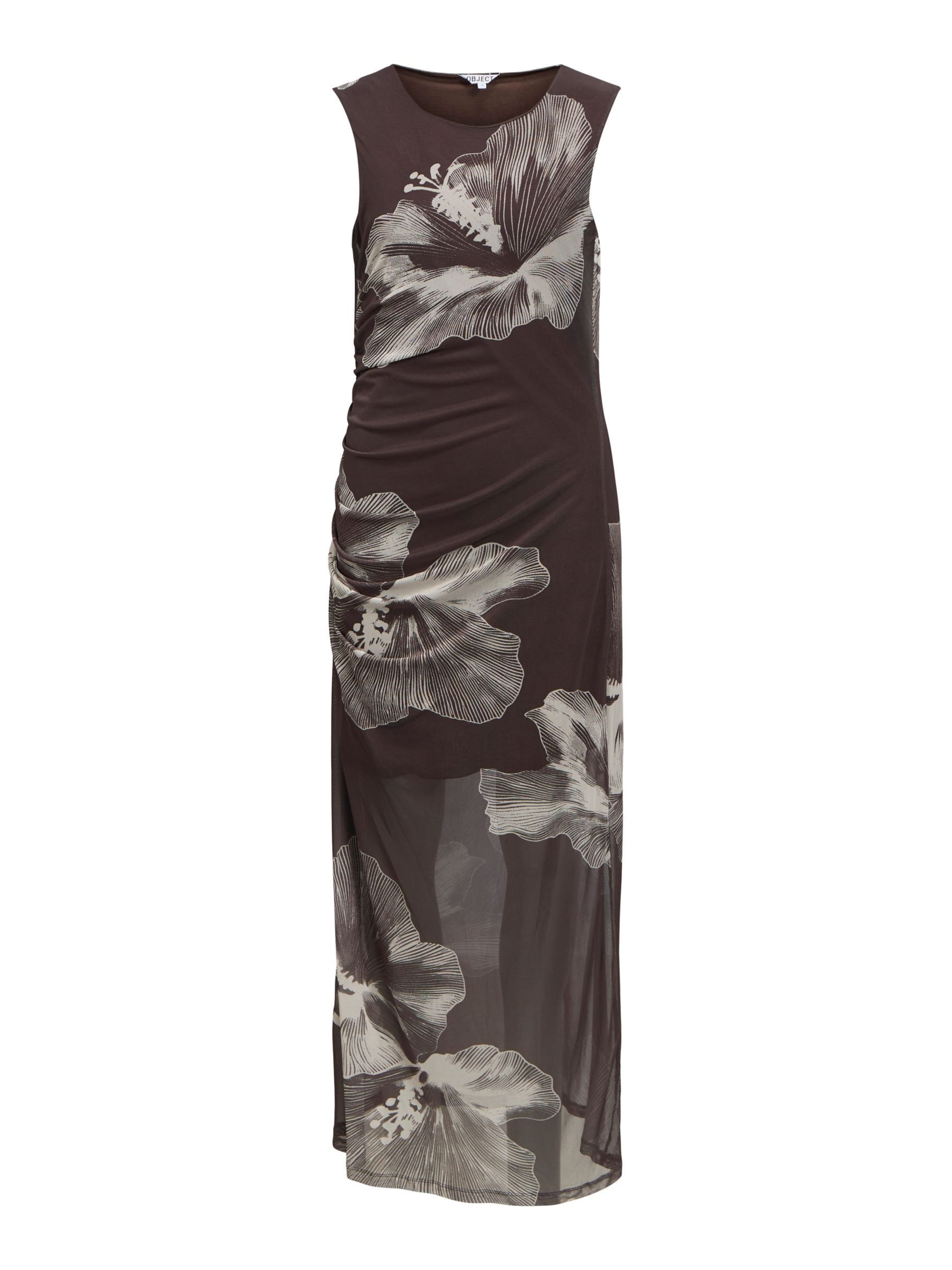 OBJECT Kleit pruun / valge, Tootevaade