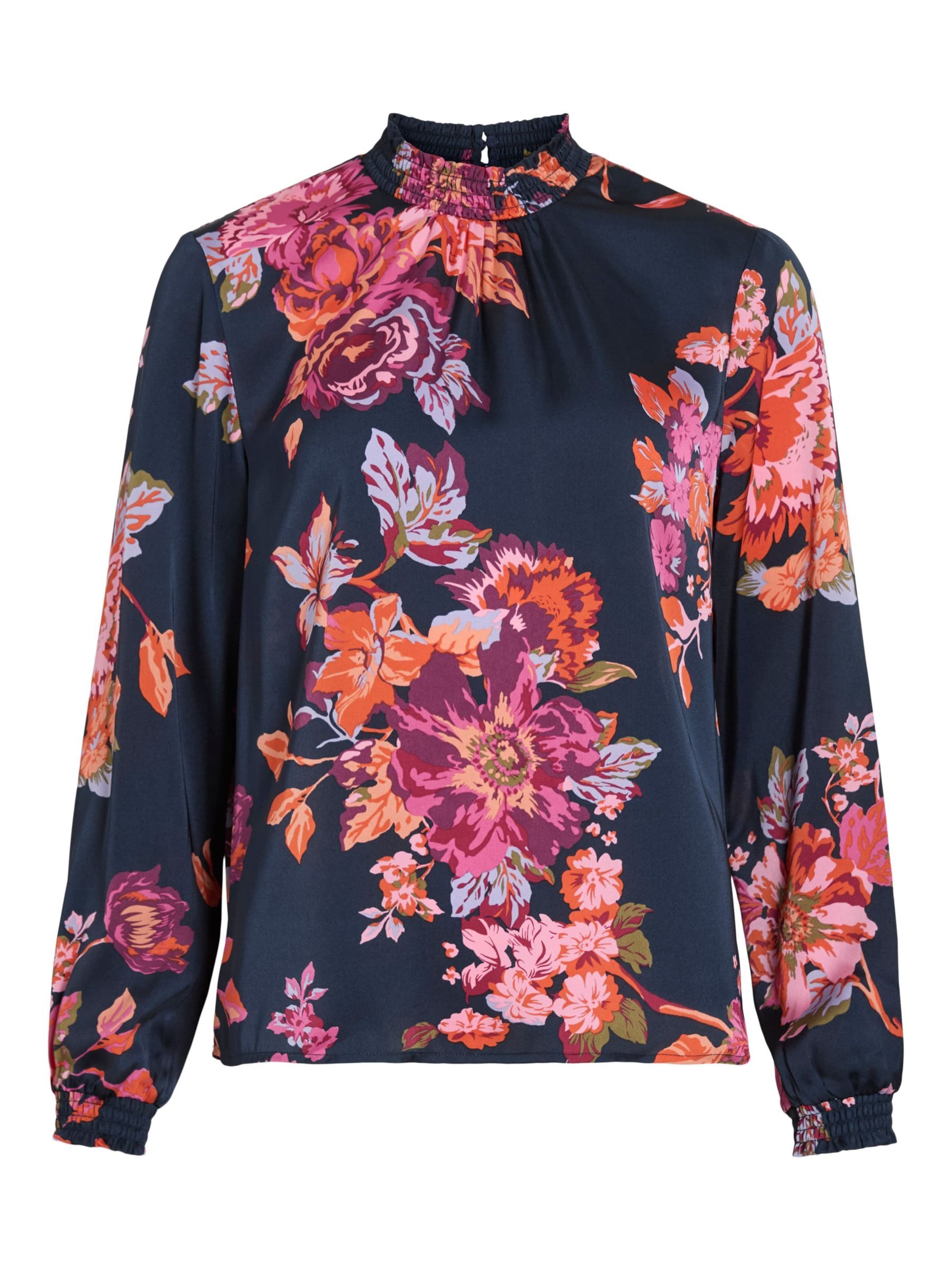 VILA Blouse 'VISofie' in Blauw: voorkant