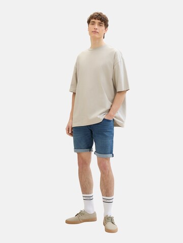 TOM TAILOR DENIM Regular Shorts in Blau