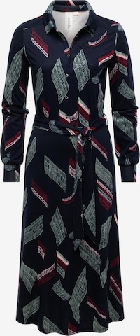Ragwear Shirt Dress 'Plantee' in Blue: front