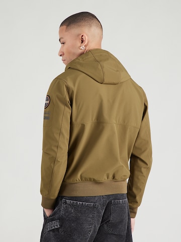 Geacă de primăvară-toamnă 'A-MELVILLE' de la NAPAPIJRI pe verde