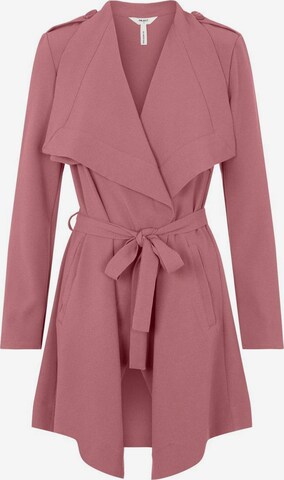 OBJECT Between-Seasons Coat in Pink: front