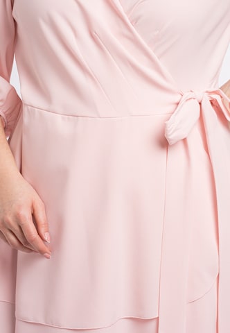 Robe de cocktail 'NARCYZA' Karko en rose