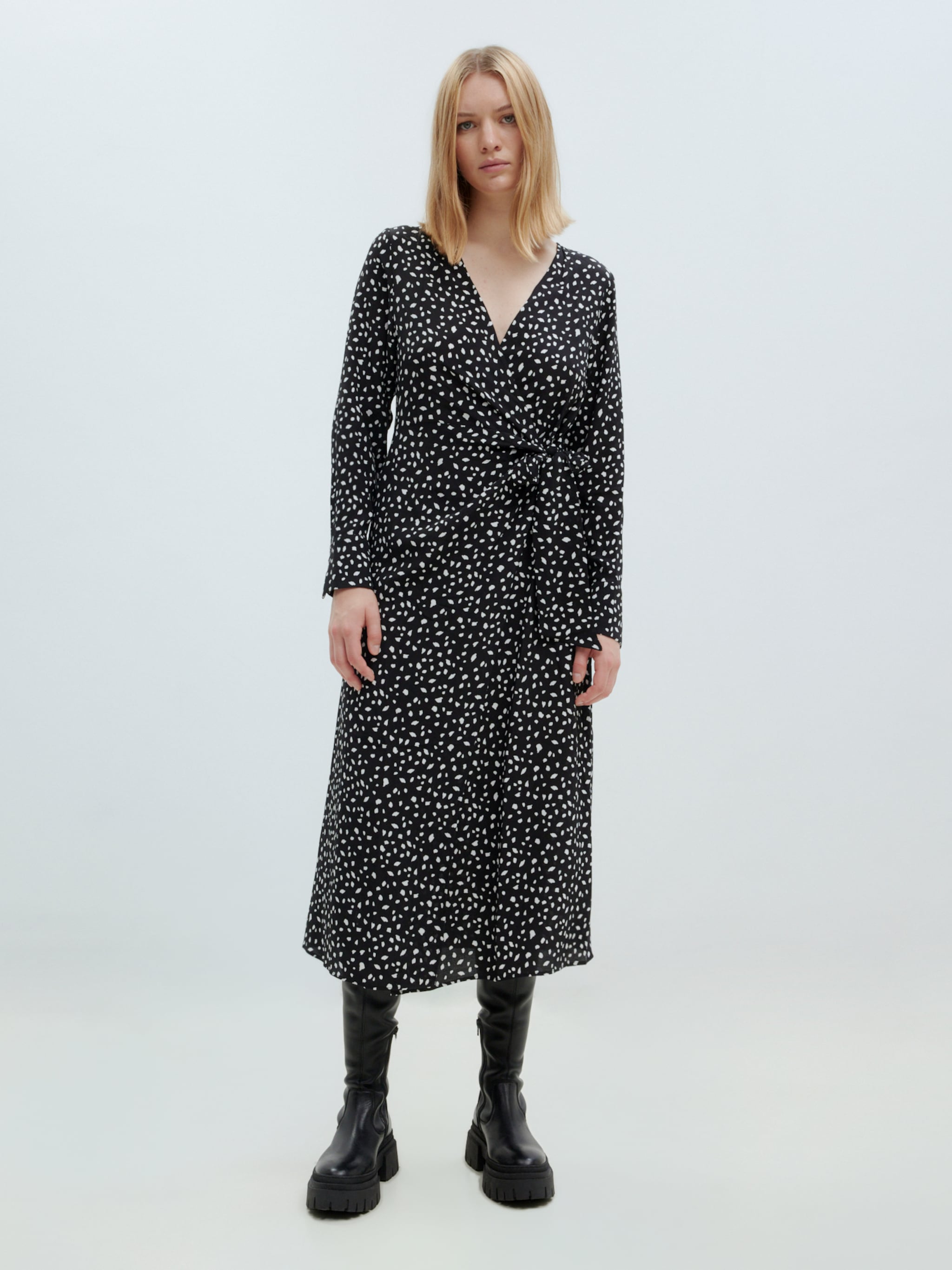 EDITED Producten Jurk 'Anusha' Zwart