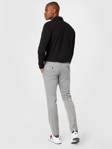 TOMMY HILFIGER Slimfit Hose 'Bleecker' in Grau