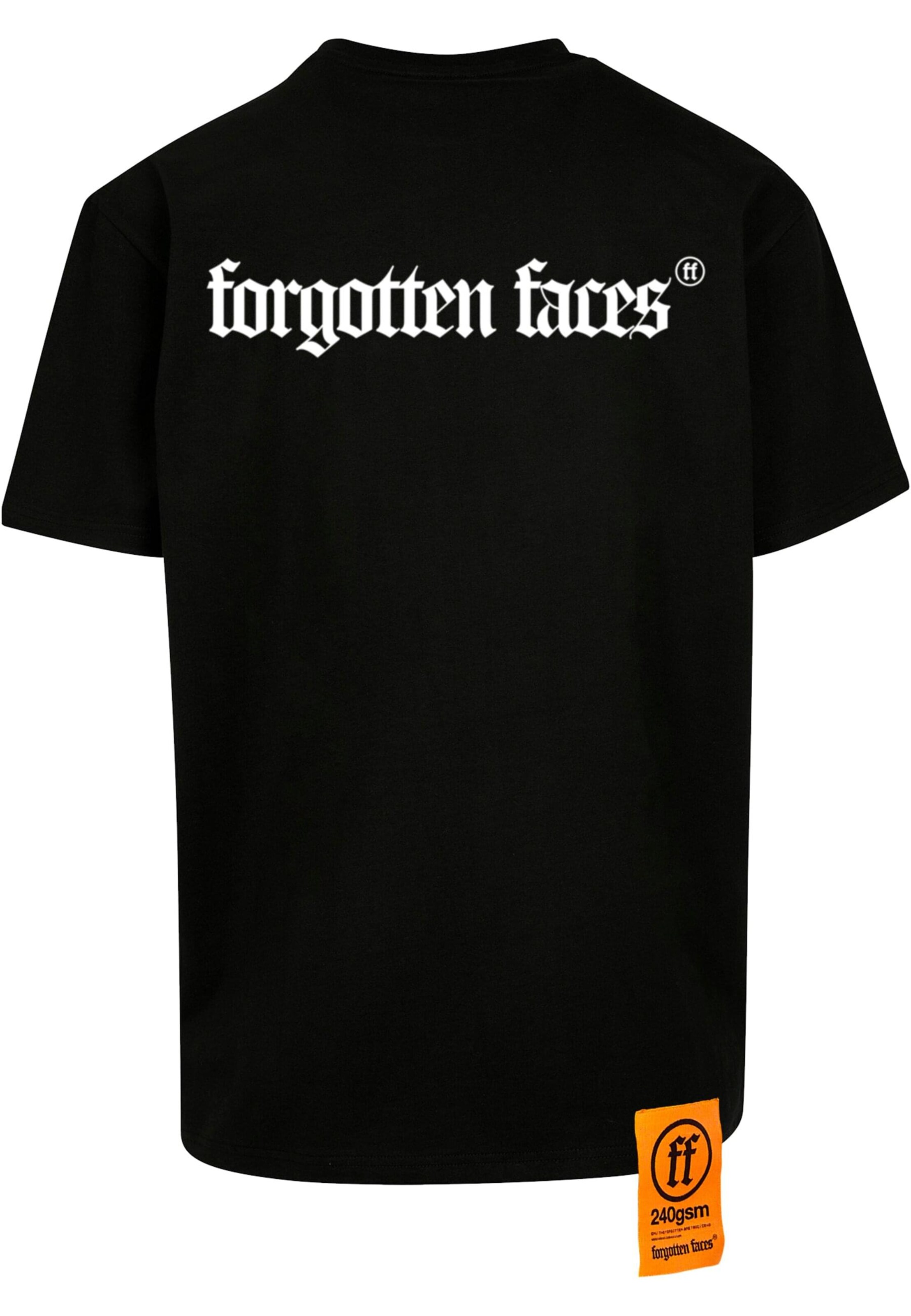 Forgotten Faces Tričko 'Relict Of Time' – černá