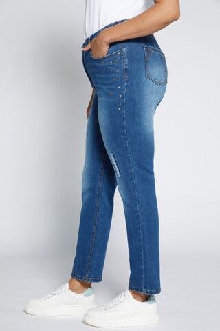 Ulla Popken Slimfit Jeans 'Mia' in Blau