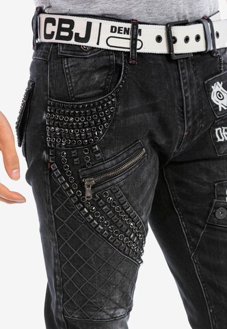 CIPO & BAXX Regular Jeans in Zwart