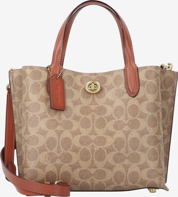 COACH Handbag in Brown: front