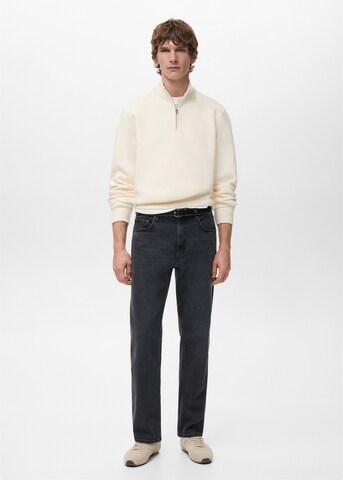 MANGO MAN Sweatshirt 'Winny' in Beige