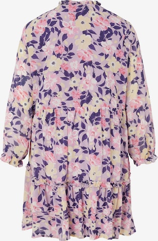 EVOKED Shirt Dress 'Viura' in Purple