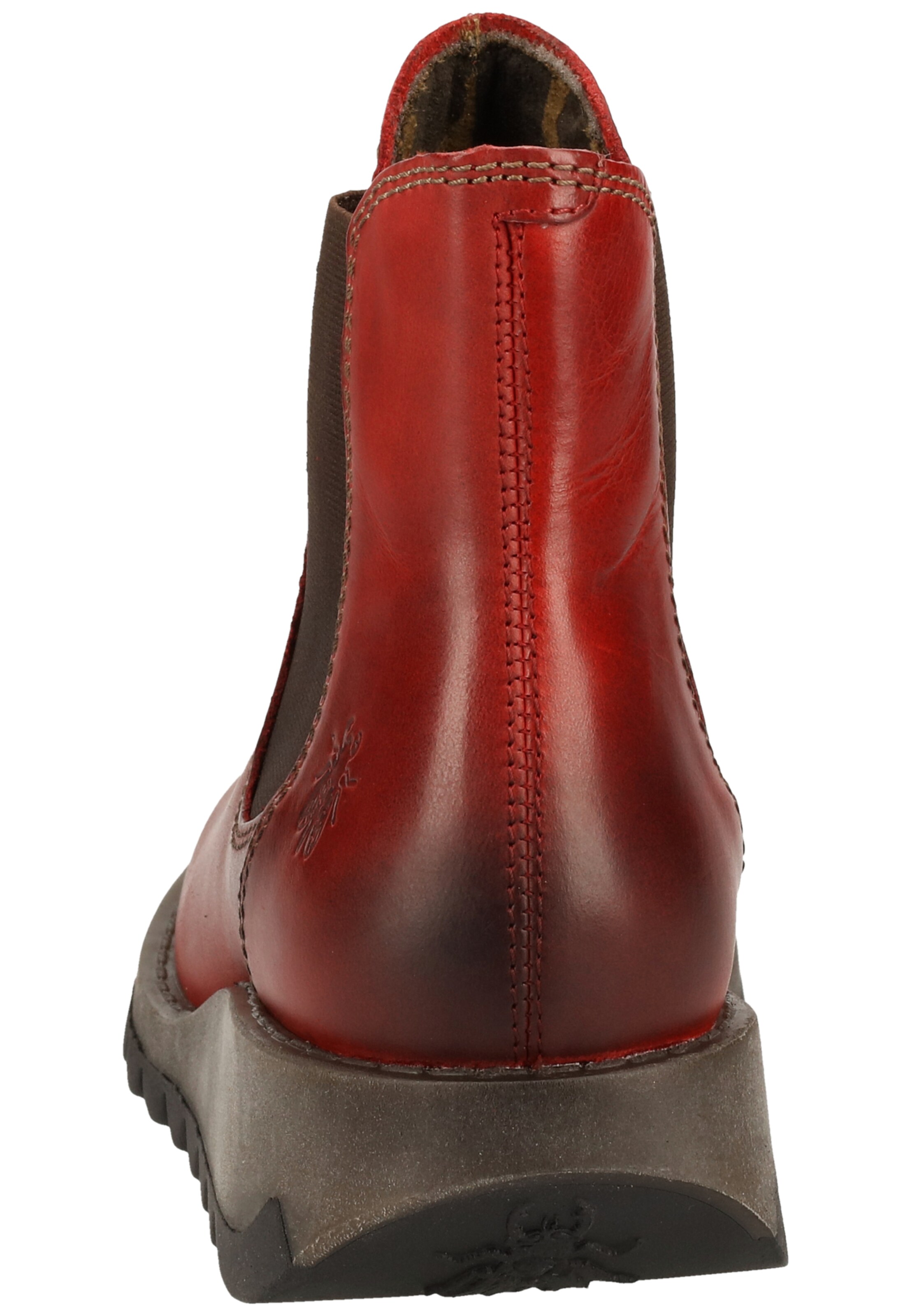 Chelsea Boots FLY LONDON en rouge
