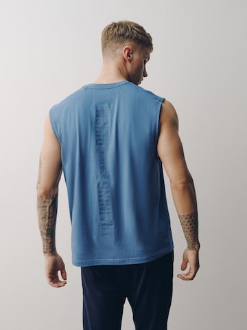T-Shirt 'Training Division' Next en bleu : devant