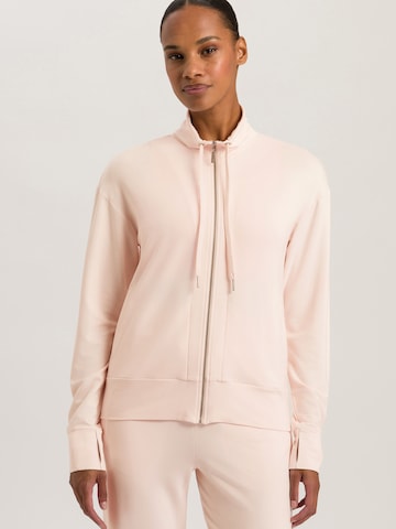 Veste de survêtement 'Balance' Hanro en rose : devant