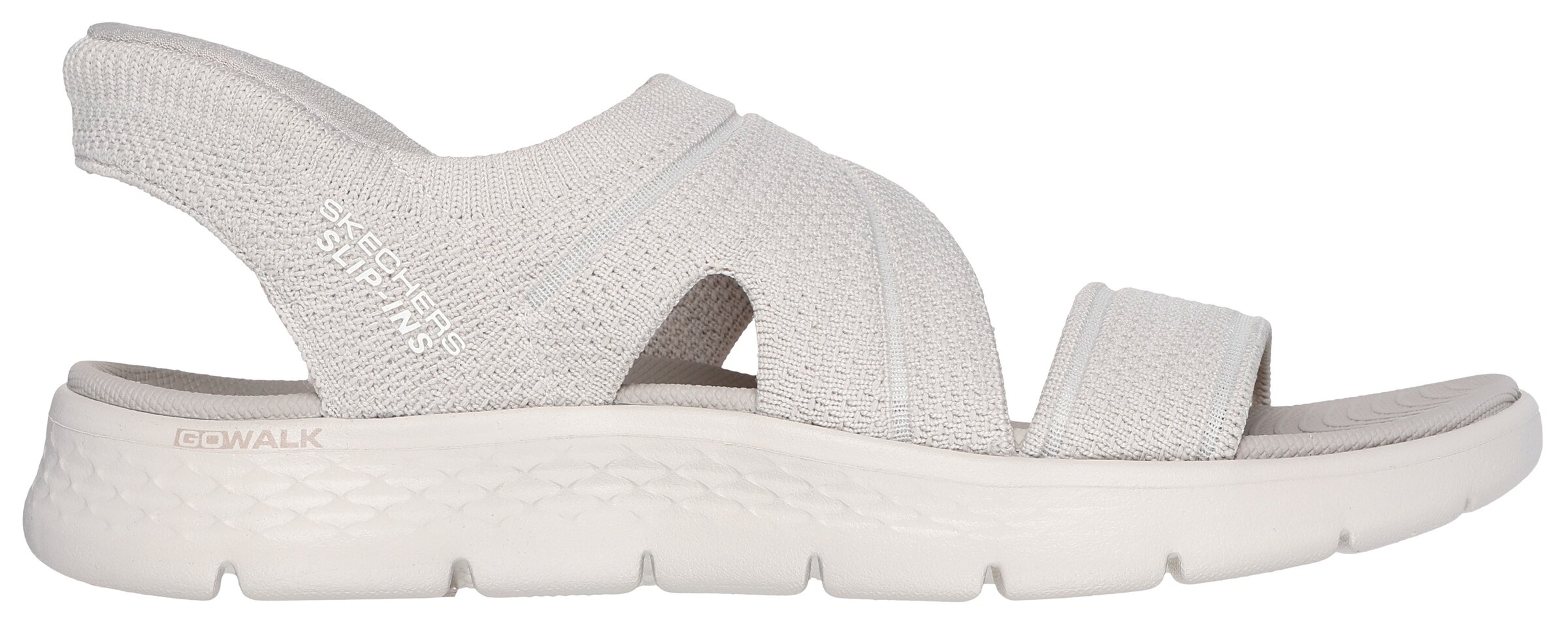 SKECHERS Sandale in Grau