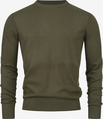 Pull-over 'INKalpo' INDICODE JEANS en vert : devant