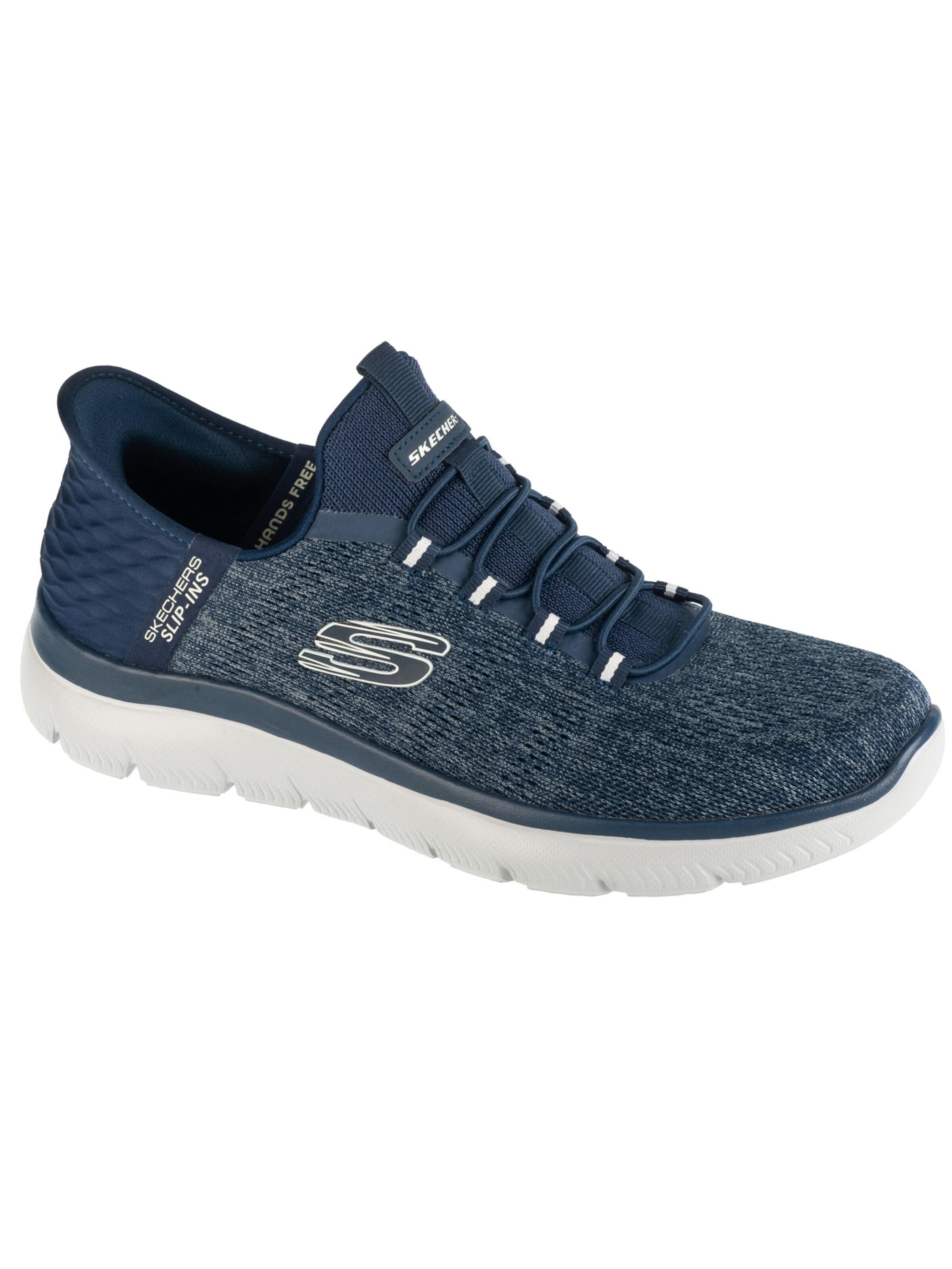 SKECHERS Slip-on 'KEY PACE' in Blue: front