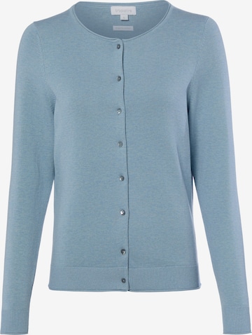 Cardigan Brookshire en bleu : devant