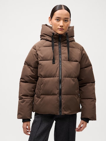 Veste d’hiver 'Pavinaria' MSCH COPENHAGEN en marron : devant